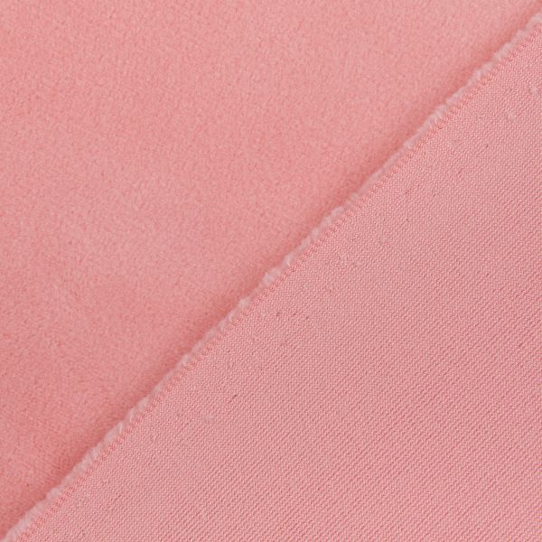 Велюр 240 г/м², 185 см / 5 метров, персик/peach, Gamma VELR