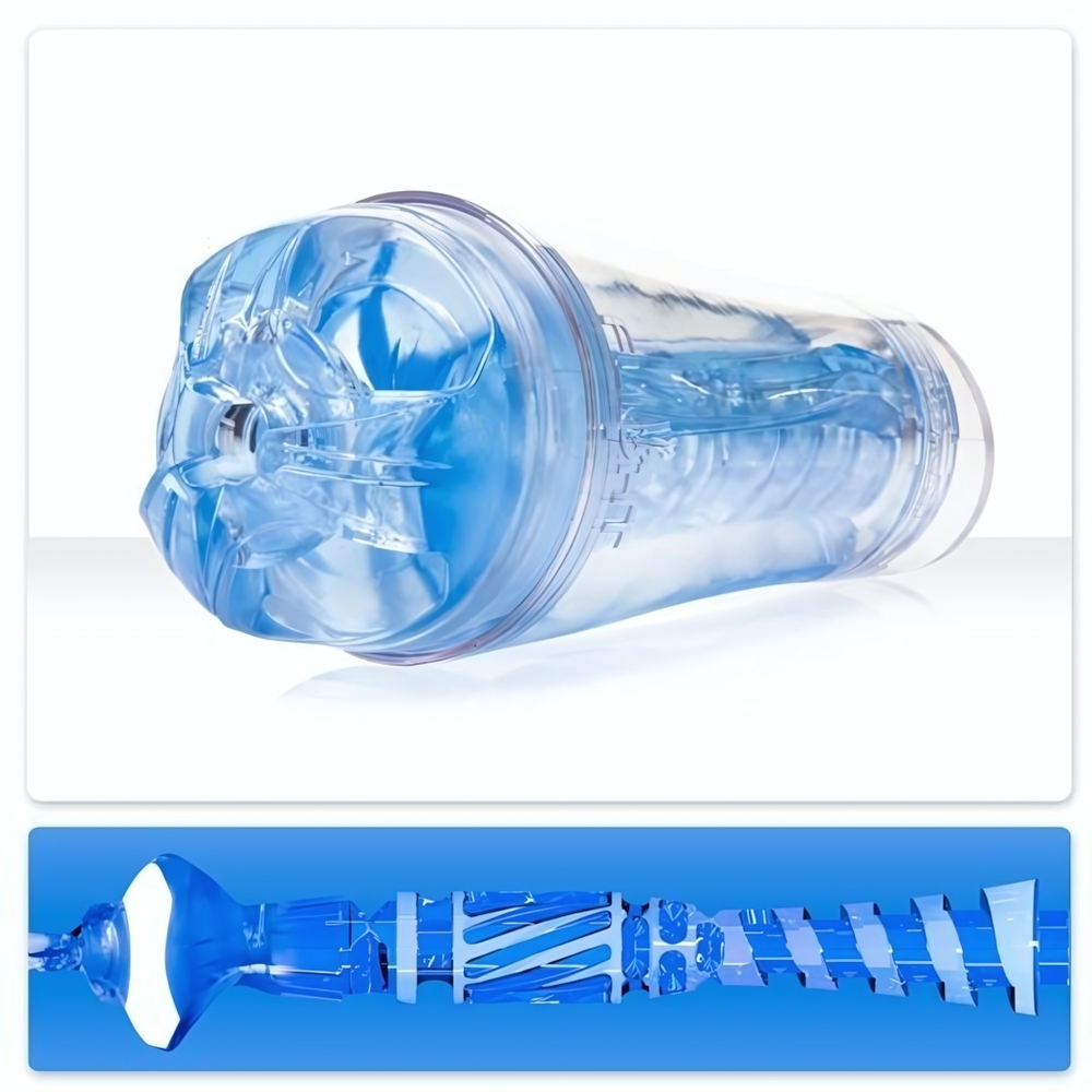 Мастурбатор Fleshlight Flight Commander (Цвет: голубой)