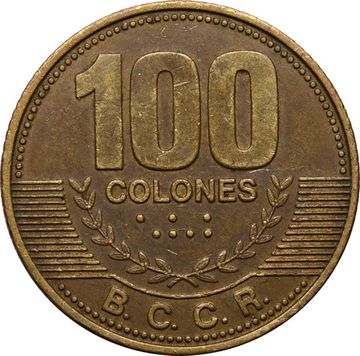 100 колонов 2006 Коста-Рика