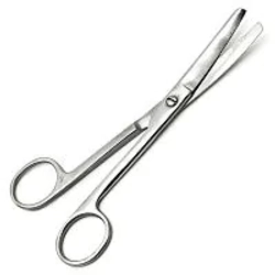 Ножницы (Ножницы тупоконечные, вертикально - изогн., 140-145 мм)  Surgical изогнутые 140мм  J-22-027