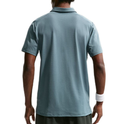 Мужское теннисное поло Nike Court Advantage Dri-Fit Tennis — mineral slate/white