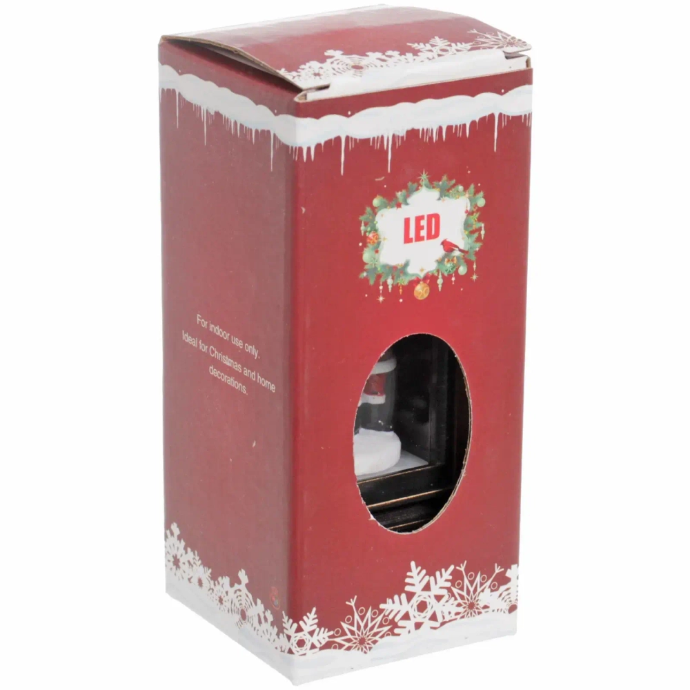 Сувенир с подсветкой Christmas «Фонарь - Дед Мороз» 12,8х5,4 см (3хAG13)