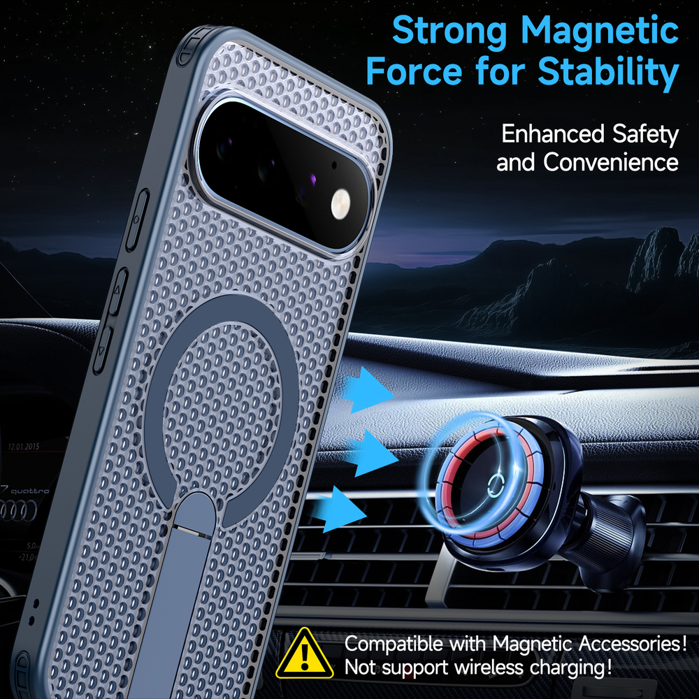 Прозрачный чехол Mesh Pro Magnetic Case для Google Pixel 11/Pixel 11 Pro