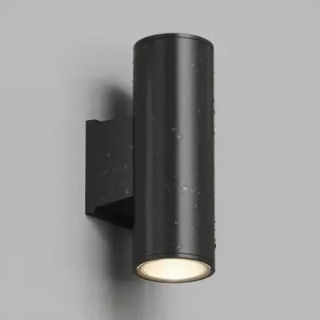 Настенный светодиодный уличный светильник LED 18W 3000К IP65 DK9821-BK чёрный Borg Denkirs