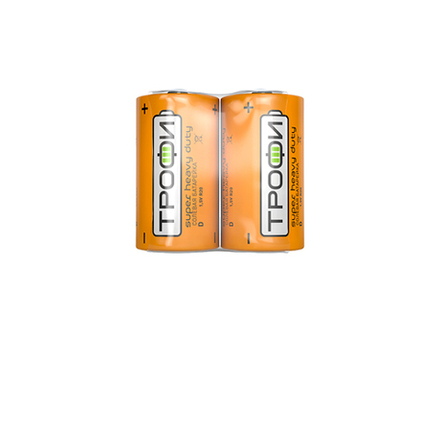 Батарейки Трофи R20-2S SUPER HEAVY DUTY Zinc