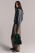 ЛЬНЯНЫЕ БРЮКИ С ЗАЩИПАМИ — ZW COLLECTION — ZARA