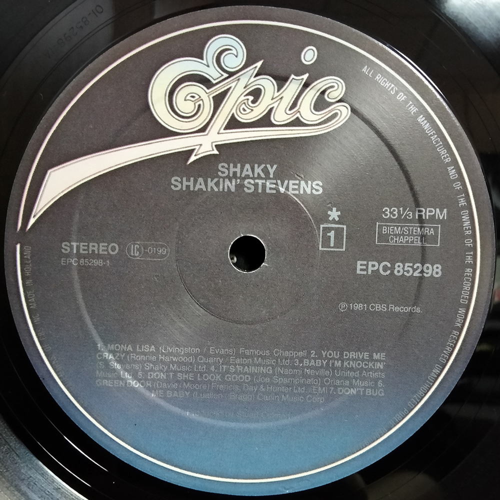 Shakin' Stevens / Shaky (LP)