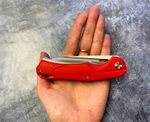 Складной нож A-01 Red, сталь D2, G-10, ТДК Кизляр