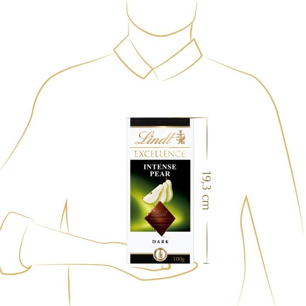 Шоколад темный Lindt Excellence Pistage карамелизированныt фисташки с солью 100 г (Франция)