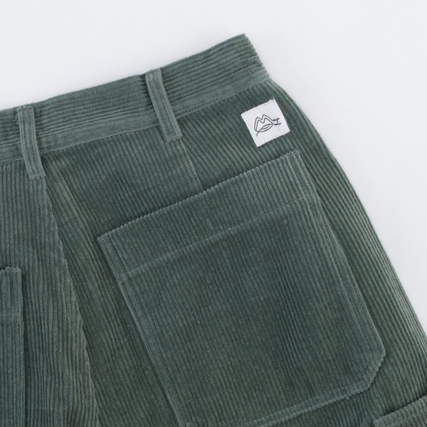 Брюки Magamaev Cord Work Pants (dark green) артикул: - купить в магазине Дайс