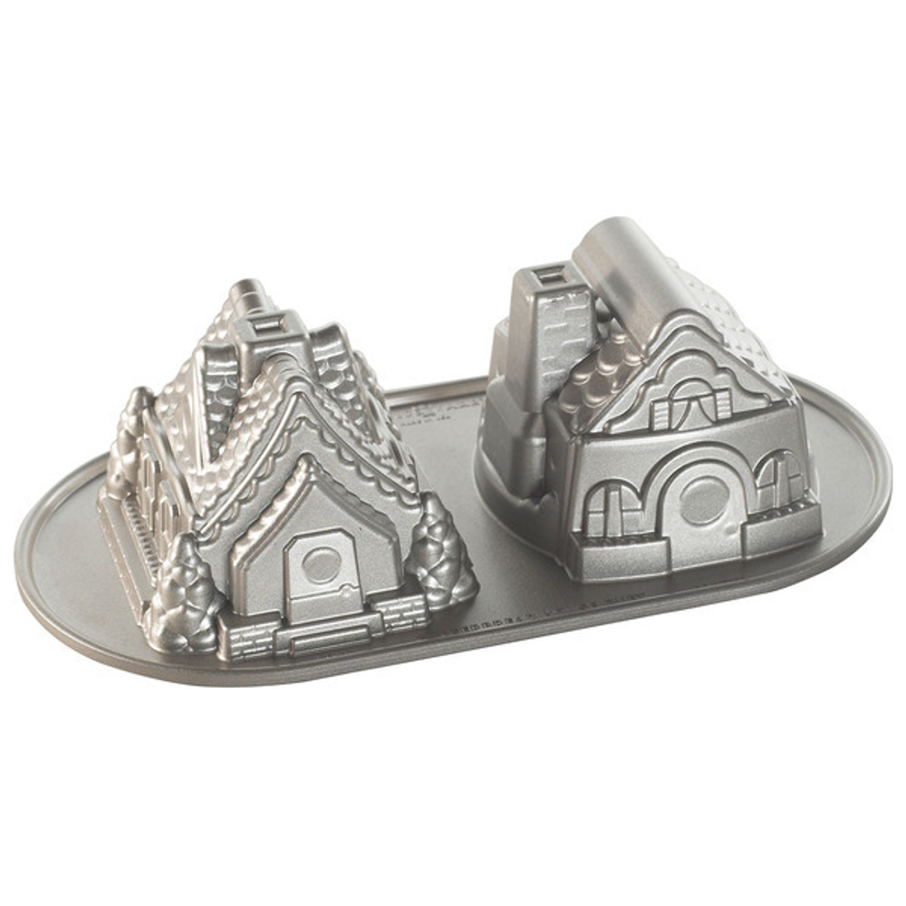 Форма для выпечки Дуэт пряничных домиков 1.1л Nordic Ware