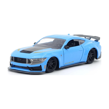 Модель автомобиля Jada 1:32 Pink SIips 2024 Ford Mustang Dark Horse