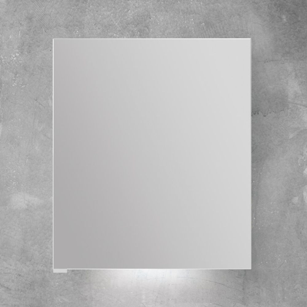 Шкаф зеркальный BelBagno 60x70 см с подсветкой SPC-1A-DL-BL-600