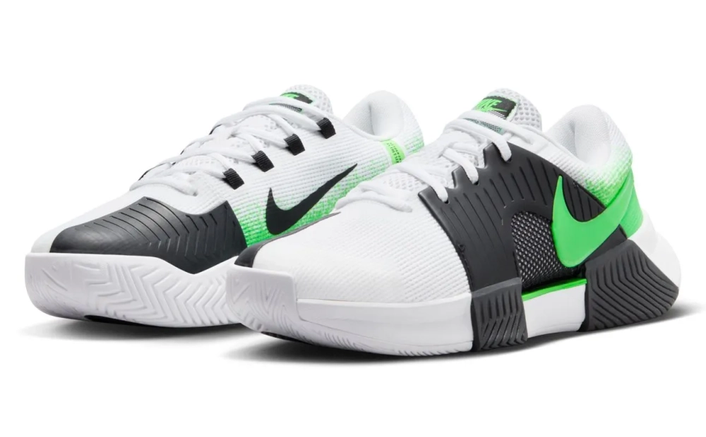 Женские теннисные кроссовки Nike Zoom GP Challenge 1 - white/poison green/black