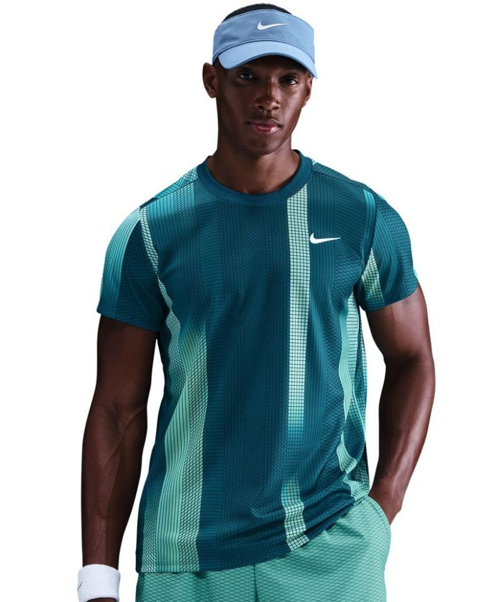 Мужская теннисная футболка Nike Court Victory - blue force/white