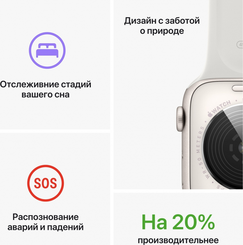 Часы AppleWatch SE2022 (40mm) Aluminium