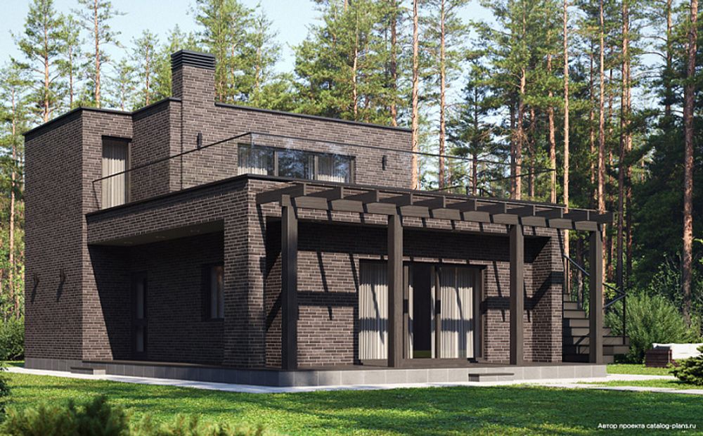 Кирпич клинкерный, полнотелый Plinfa Iron 2804, 270x85x50
