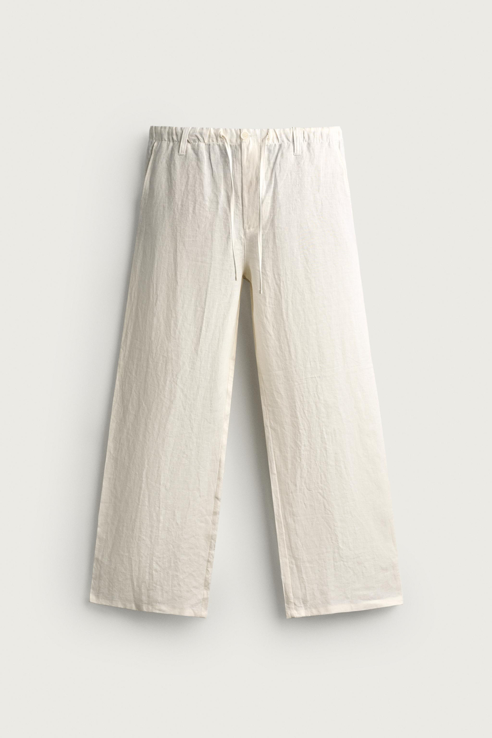 БРЮКИ СВОБОДНОГО КРОЯ ИЗ 100% ЛЬНА — ZARA · 2634/325