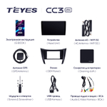 Teyes CC3 2K 9"для Nissan Navara 2014-2021