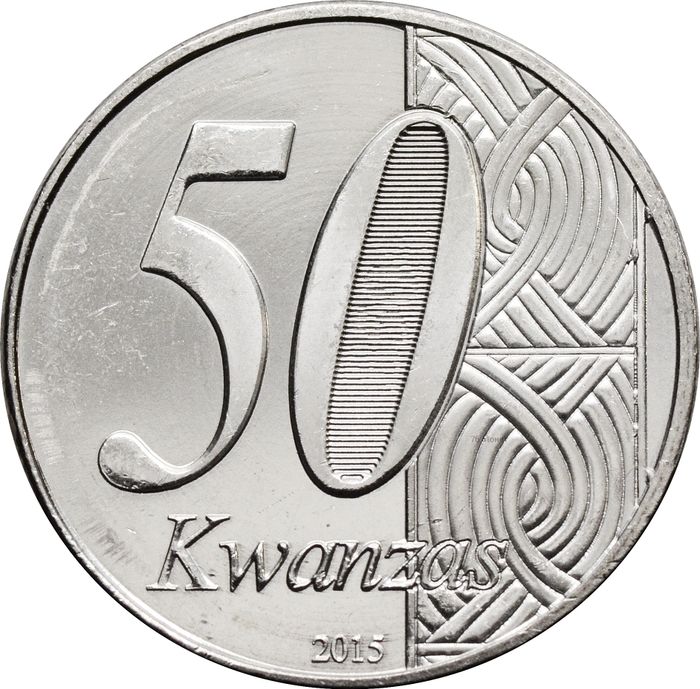 50 кванз 2015 Ангола «40 лет независимости»