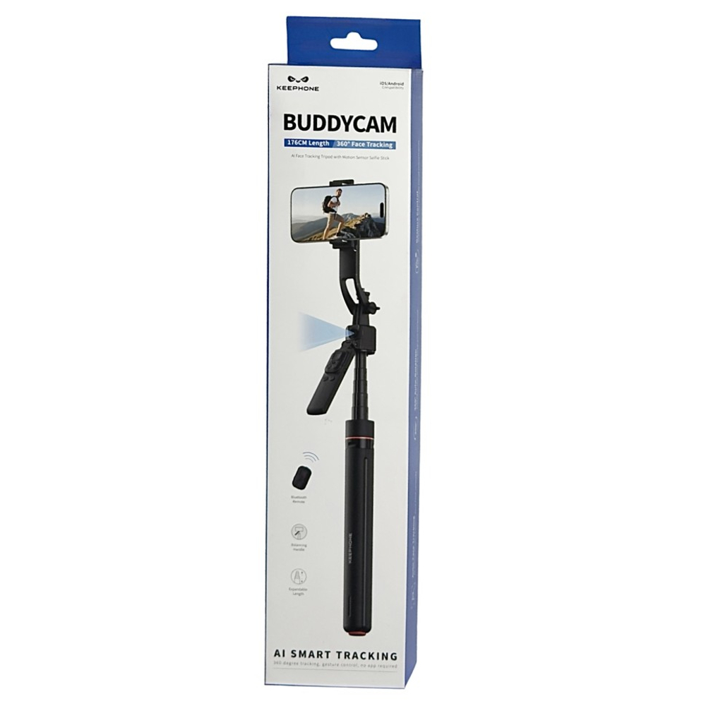 Монопод Keephone Buddycam (KPBDYCAMBK) черный