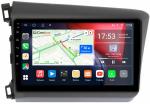 Магнитола для Honda Civic 9 2012 седан - CanBox 9166 Android 10, SIM-слот