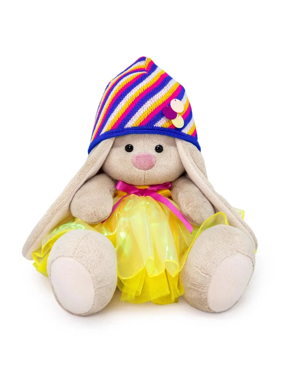 Мягкая игрушка Зайка Ми Лимонный микс 18 см SidS-475