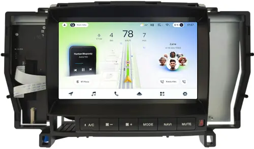 Магнитола для Toyota Crown S180 2004-2008 - Teyes CC4L-DTS монитор 9" IPS, Android 14, Быстрая, Snapdragon 662, CarPlay, 4G SIM-слот