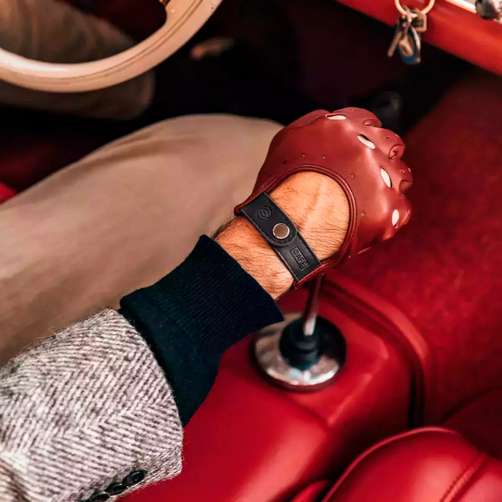 Водительские перчатки Cafe Leather x IWC Triton Driving Gloves - M