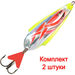 Блесна колебалка для рыбалки AQUA КОНТАКТ