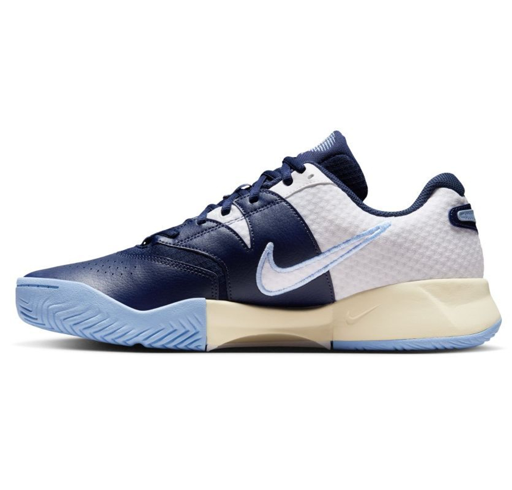 Теннисные кроссовки Nike Court Lite 4 - white/psychic blue/midnight navy