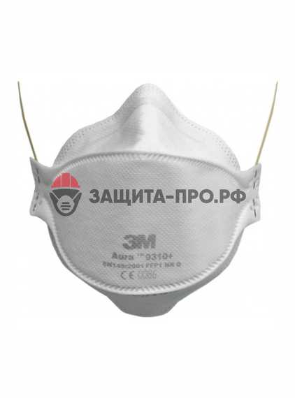 Респиратор 3M 9310+ Aura, FFP1, без клапана
