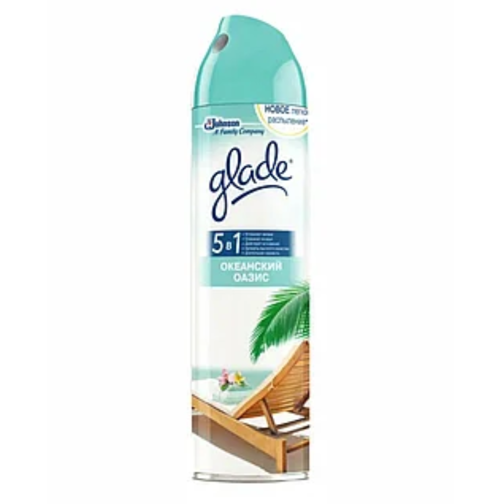 Освежитель воздуха Glade гелевый Океанский оазис 70 гр