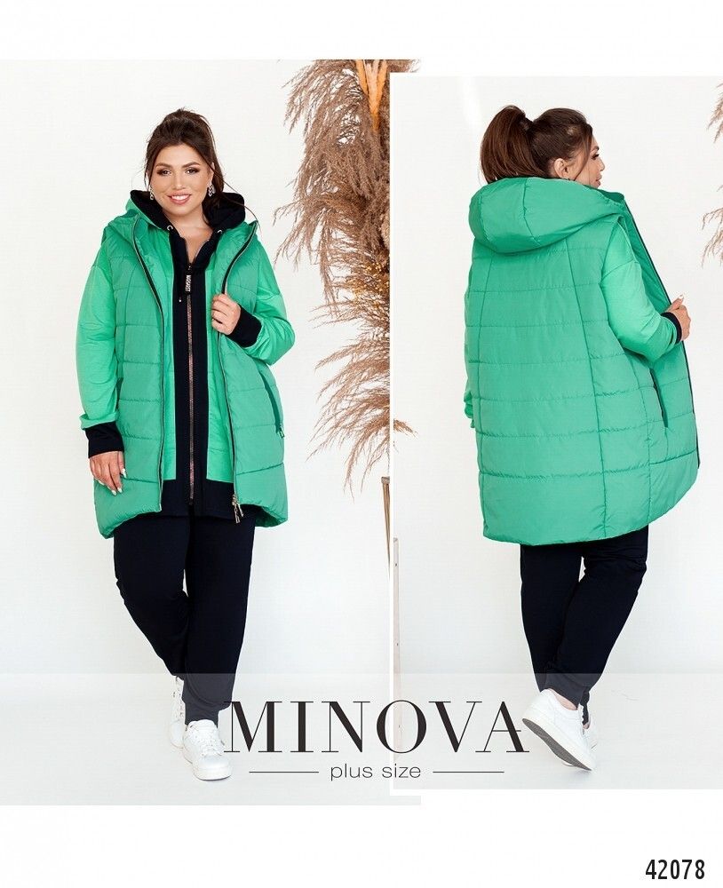 Костюм 17-229-ментол-синий Minova Костюм 17-229-ментол-синий Minova