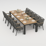 Стол обеденный Ideal Patio ТЕЛЛА  XL из тика 300x100