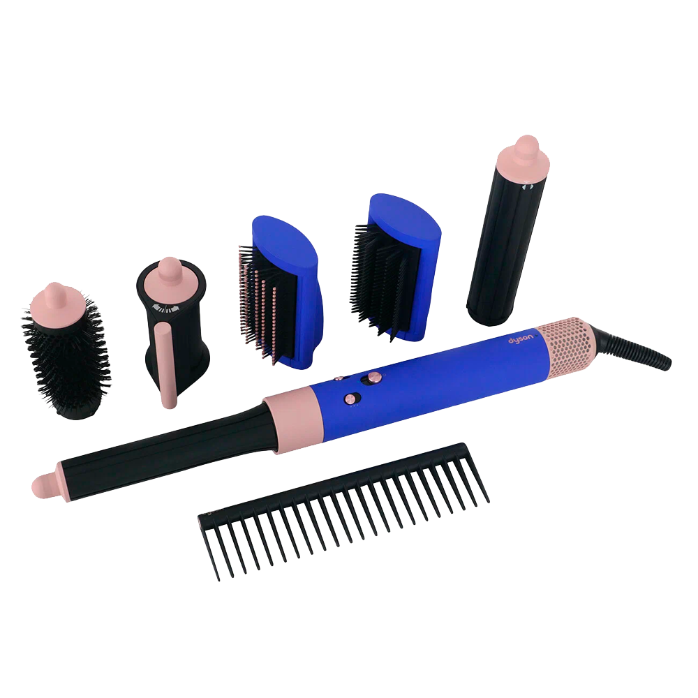Стайлер Dyson Hairstyler Airwrap HS05 Complete Long, Blue / Blush (Синий / Румянец) + гребень, EU