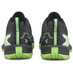 Мужские теннисные кроссовки Wilson Rush Pro 4.5 Clay TP - black/green/white