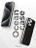 Чехол накладка iPhone 15 Pro 6.1" Gurdini Ocean Case (10) Metalic черный