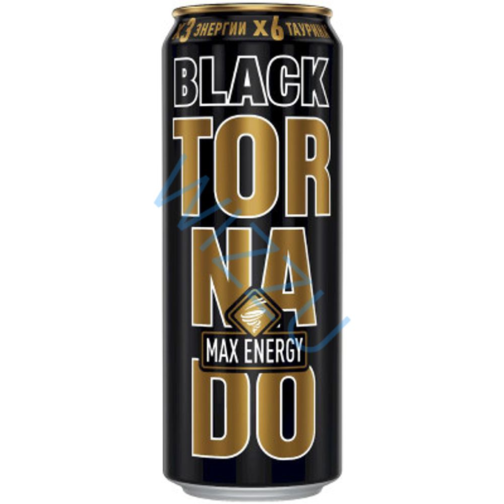 Напиток энергетический Tornado Black 0,45л