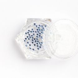 1119 Стразы стеклянные Light Blue SS4 (1,5 мм) 100 шт