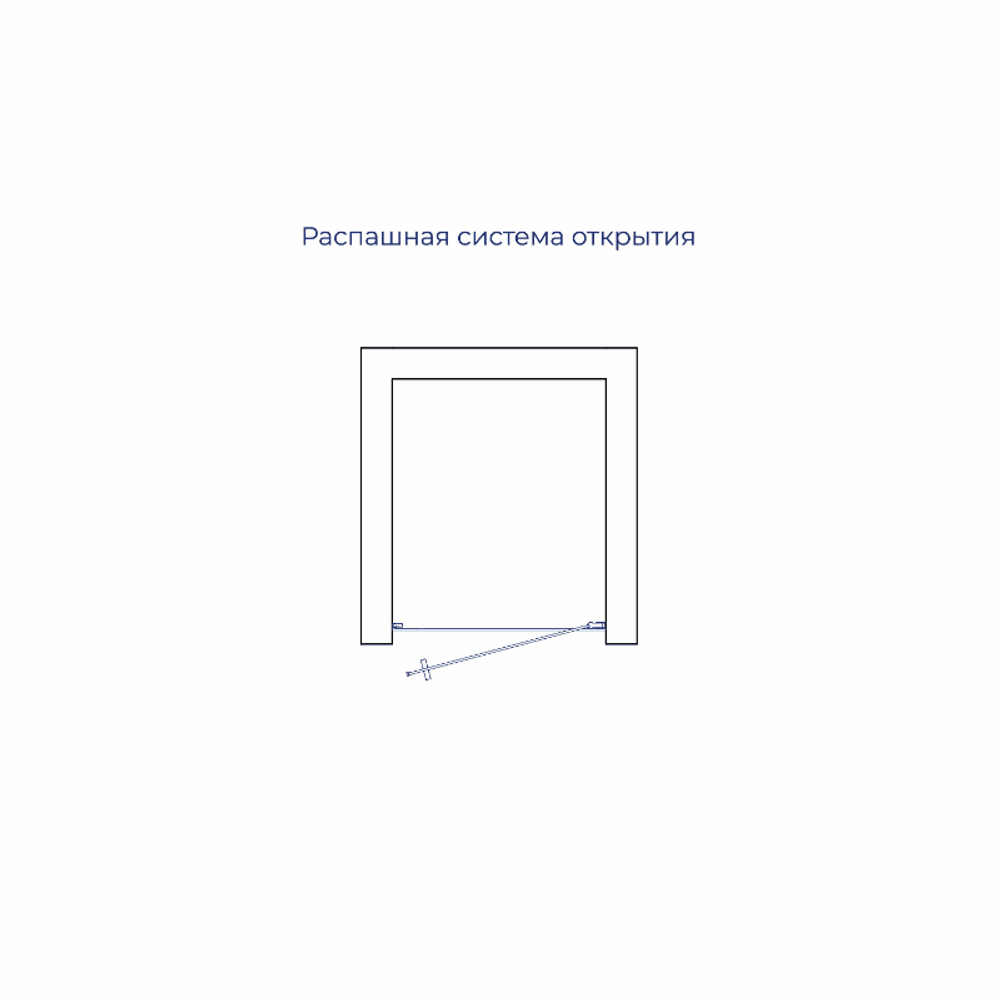Душевая дверь RGW LE-003Gr (Прозрачное, 900)