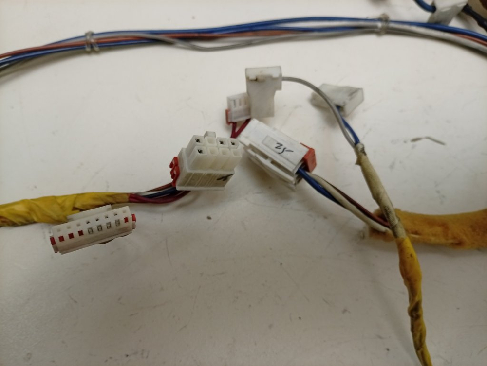 WF8590NFW кт62 Проводка для стиральной машины Samsung DC93-00237D б/у