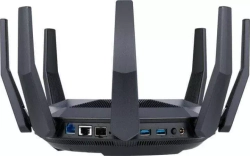 Роутер Asus RT-AX89X AX6000 802.11ax 2.4/5ГГц 6000Mbps 8xGbLAN WAN10Gbps USB3.2 (90IG04J1-BM3010)