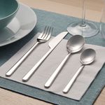Набор столовых приборов на 6 персон IKEA LOFTESRIK, Нержавеющая сталь, 24 шт