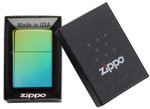 Зажигалка зелёная High Polish Teal ZIPPO 49191