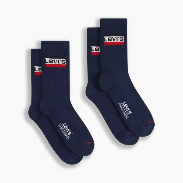 Носки ( набор 2 шт. ) LEVI'S Regular Cut Sprtwr Logo 2P