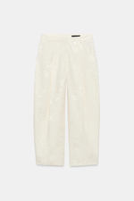 ЖАККАРДОВЫЕ БРЮКИ BARREL — ZW COLLECTION — ZARA