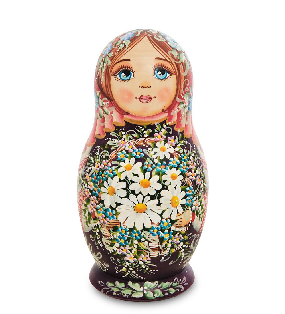 МР-16/30-A Матрешка 5м «Мария с цветами» бол.