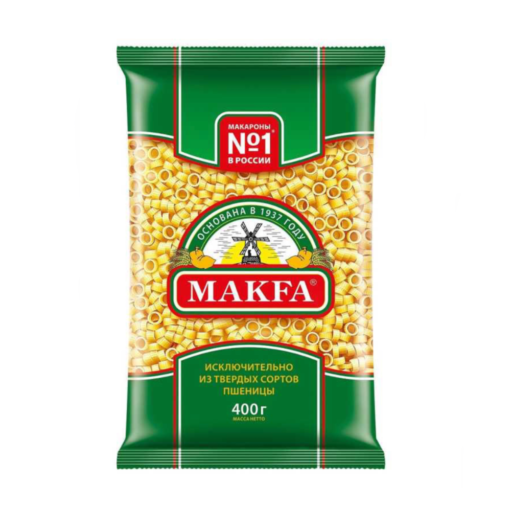 Макароны Макfa кольца 400 гр