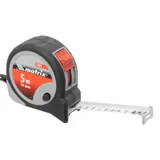Рулетка Continuous fixation,5 м х 19 мм,двухкомпонентный корпус,плавная фиксация Matrix — фото 3